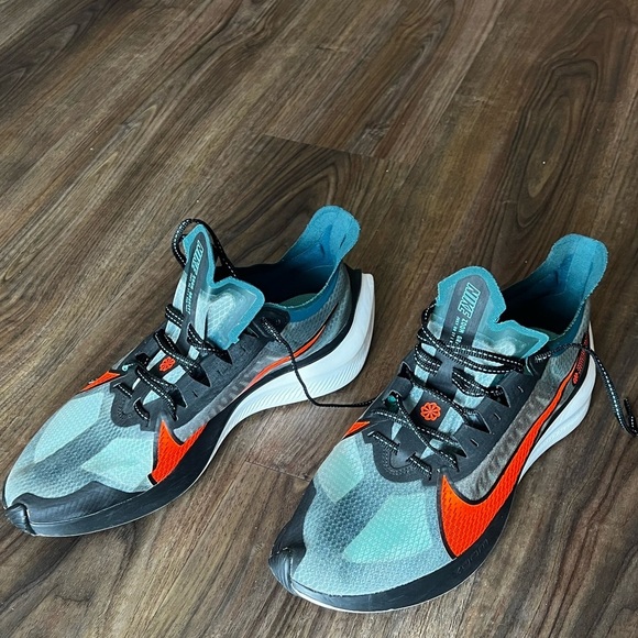 Nike Zoom Gravity Mens BQ3202-300 Midnight Turquoise Running Shoes Size 11 - Picture 2 of 12